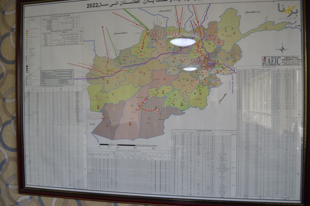 سیستم انرژی موجوده و تحت پلان افغانستان الی 2022