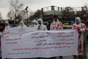 «نقاب‌پوشان خون‌خوار» زشتی‌های جنگ را در جاده‌های کابل نمایش دادند