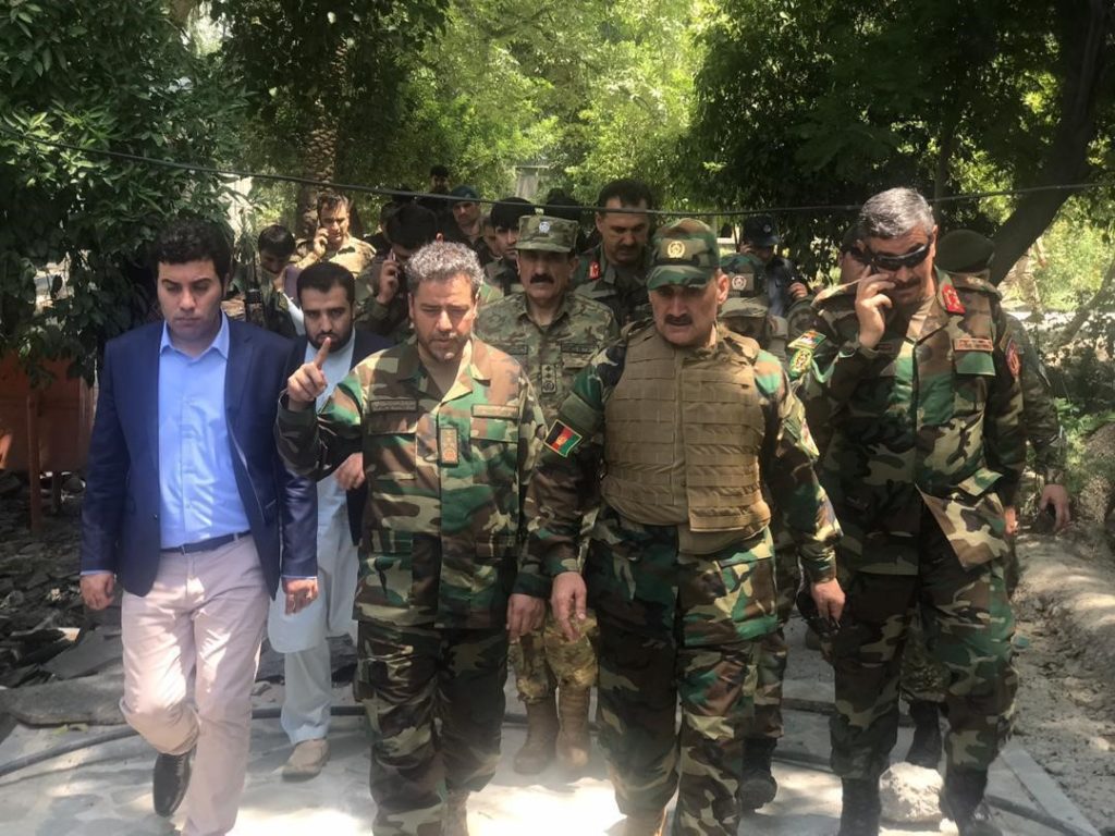 سفر یاسین ضیا به ننگرهار برای مدیریت عملیات پاکسازی حمله بر زندان ننگرهار