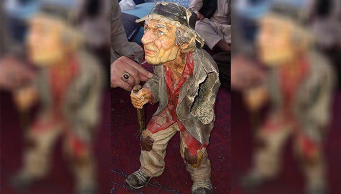 مجسمه‌ی کشف‌شده از قندوز