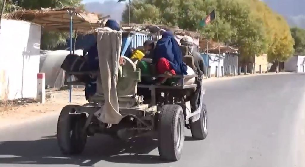در پی حمله طالبان در ارغنداب تعدادی زیادی از غیرنظامیان آواره شدهاند