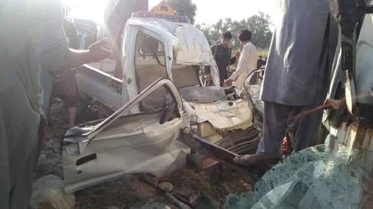حادثه ترافیکی در ولسوالی شینوار ننگرهار