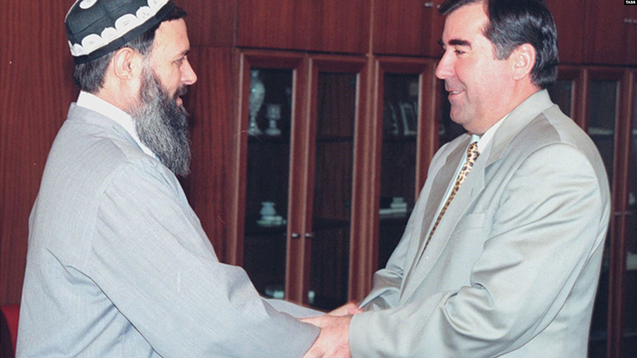 امام علی رحمان و سید عبداالله نوری/ عکس از رادیو آزادی