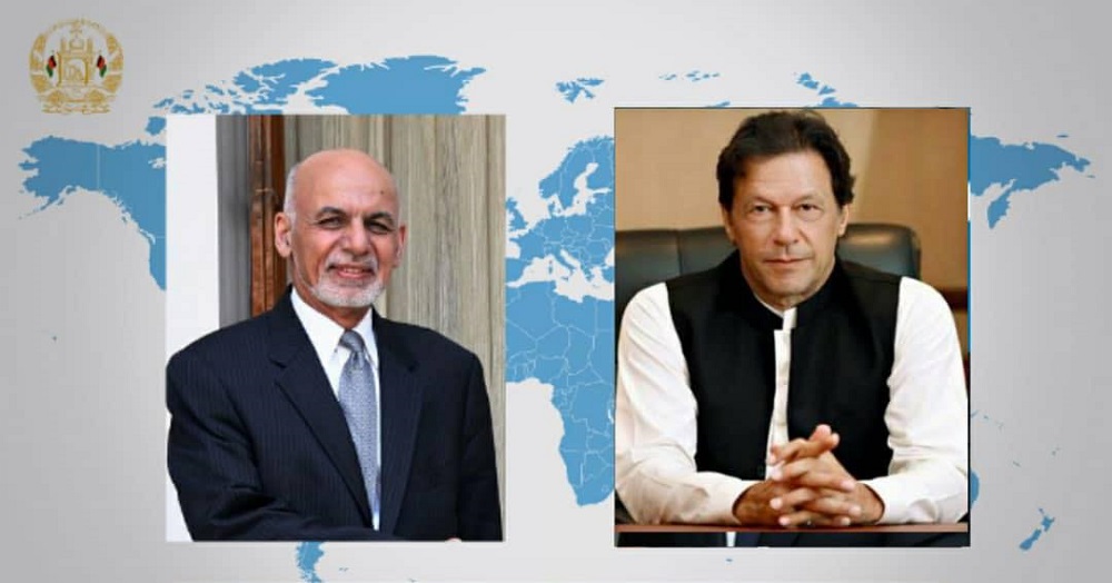 رییس‌جمهور غنی با نخست‌وزیر پاکستان تلفنی صحبت کرد