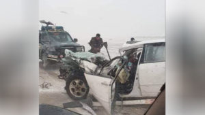 حادثه‌ی ترافیکی در بلخ
