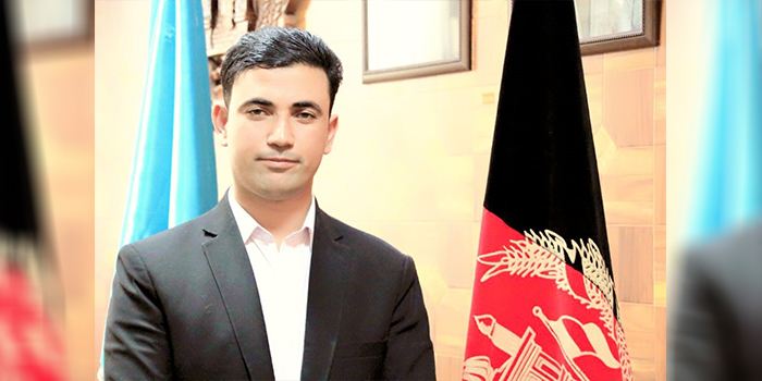 نورالله ترهکی، معاون سخنگوی وزارت صحت عامه/عکس: برگه فسبوک ترهکی