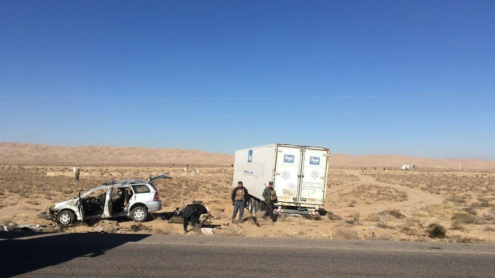حادثه ترافیکی در مسیر شاه‌راه هرات - اسلام قلعه