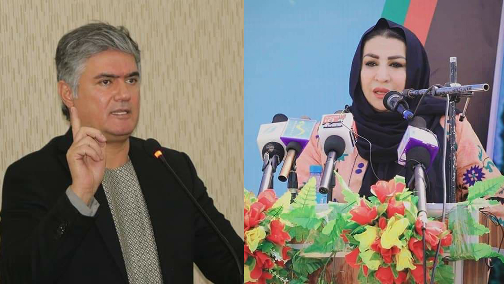 نسیمه نیازی و احمدشاه رمضان