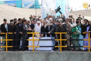 افتتاح بند کمال‌خان