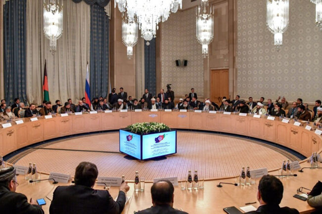 نشست مسکو برای صلح افغانستان