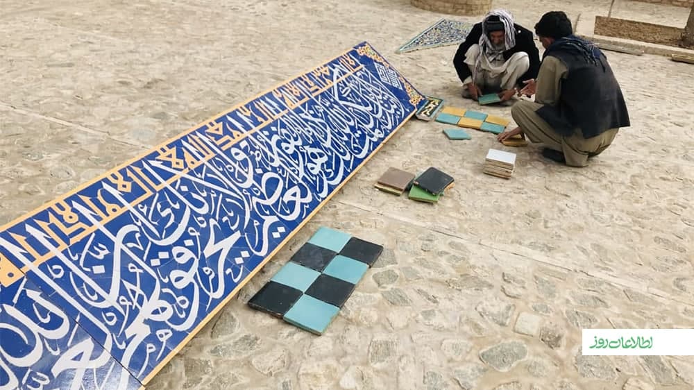 اوج هنر کاشیسازی به دورهی تیموریان برمیگردد.