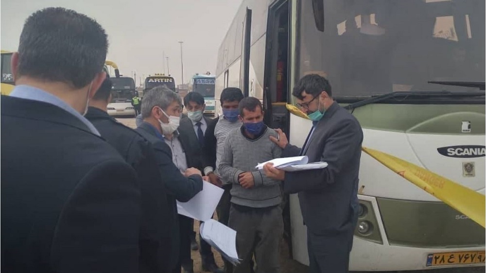 انتقال زندانیان افغان از ایران
