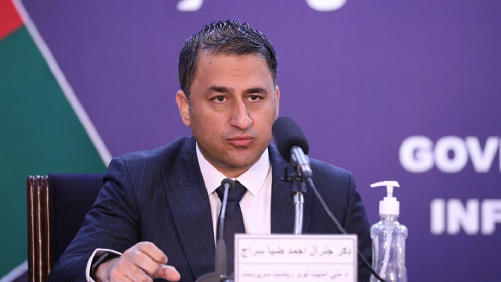 احمدضیا سراج، رییس عمومی امنیت ملی