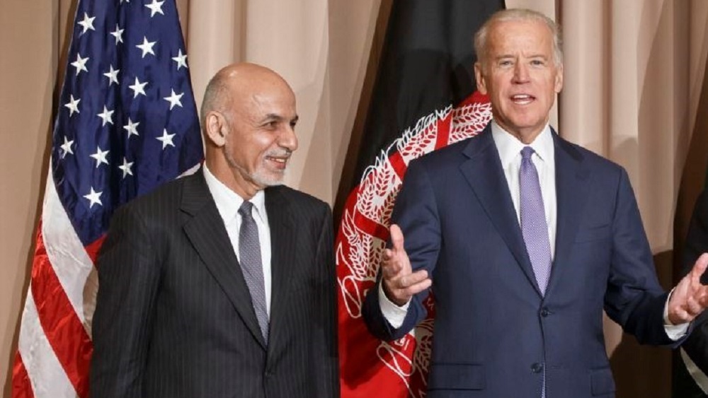 غنی و بایدن