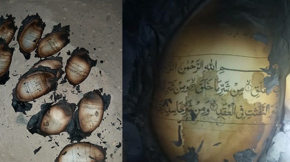 آتش‌زدن یک مکتب در هلمند