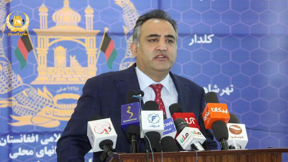 فرهاد عظیمی، والی بلخ