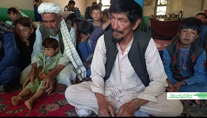 شیراحمد، یکی از آوارگان جنگ در ولسوالی پاتو.