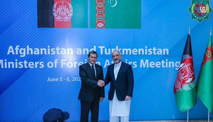 رشید مردوف، وزیر خارجه ترکمنستان بر گسترش همکاری‌های اقتصادی با افغانستان تأکید کرده است. عکس: اداره محلی هرات
