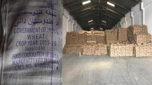 گندم کمک هند به افغانستان