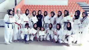 اعضای تیم ملی کاراته بانوان