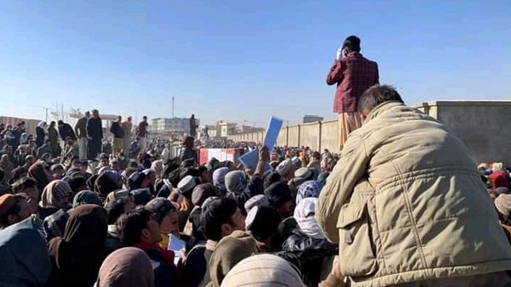 بازداشت متقاضیان زن پاسپورت در غزنی