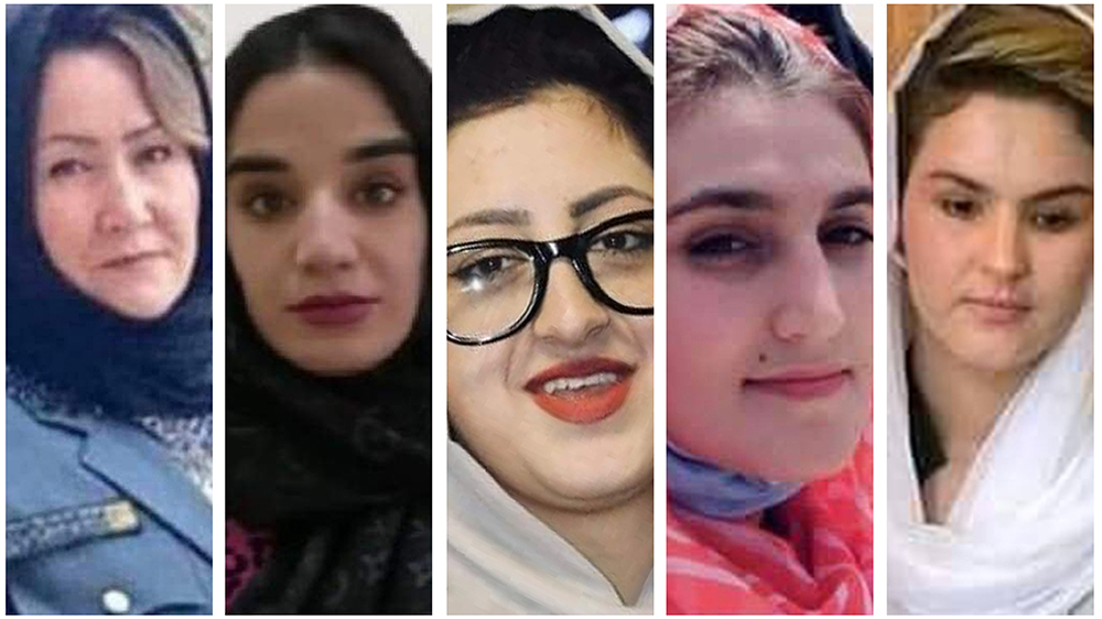 بازداشت زنان معترض در کابل