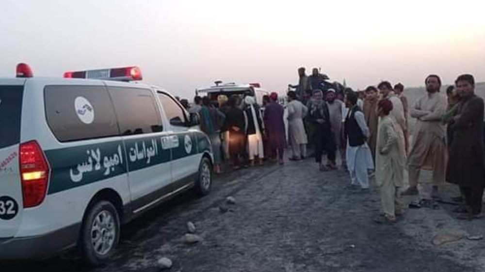 حادثه ترافیکی در ننگرهار
