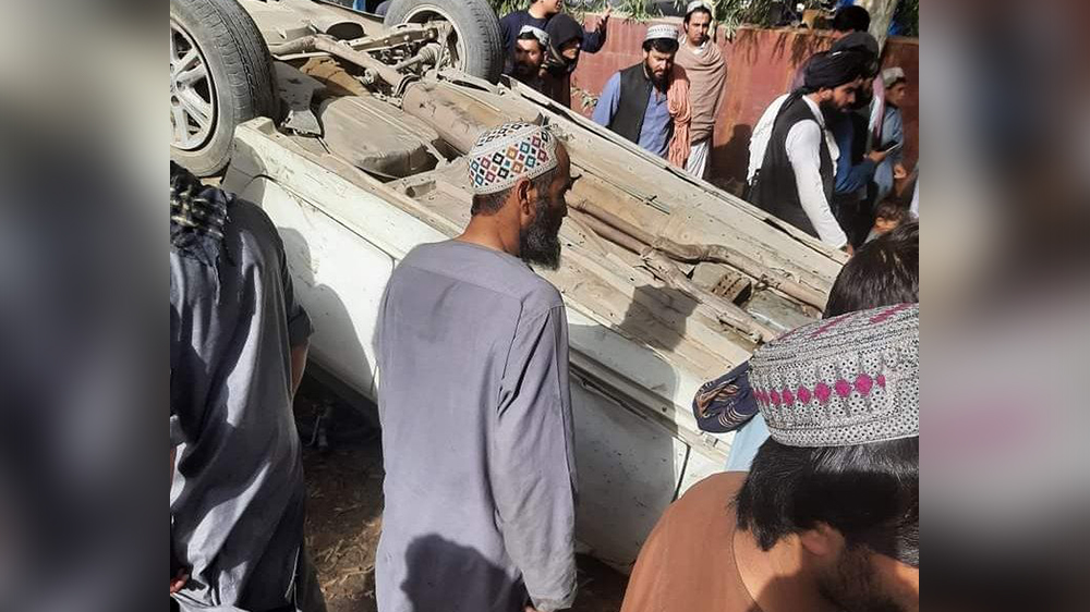حادثه ترافیکی در شهر قندهار