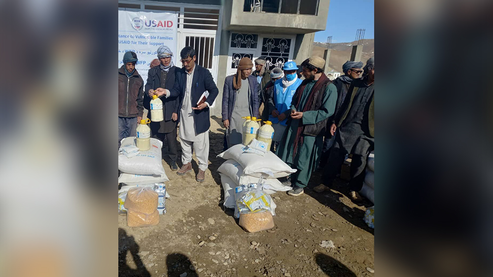 توزیع مواد خوراکی در لعل‌وسرجنگل