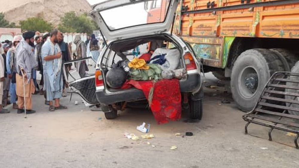حادثه ترافیکی در بلخ