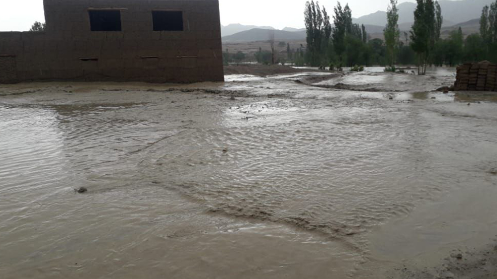 سیلاب در ولسوالی رشیدان غزنی