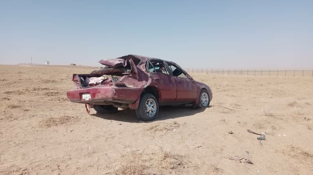 حادثه ترافیکی در فاریاب