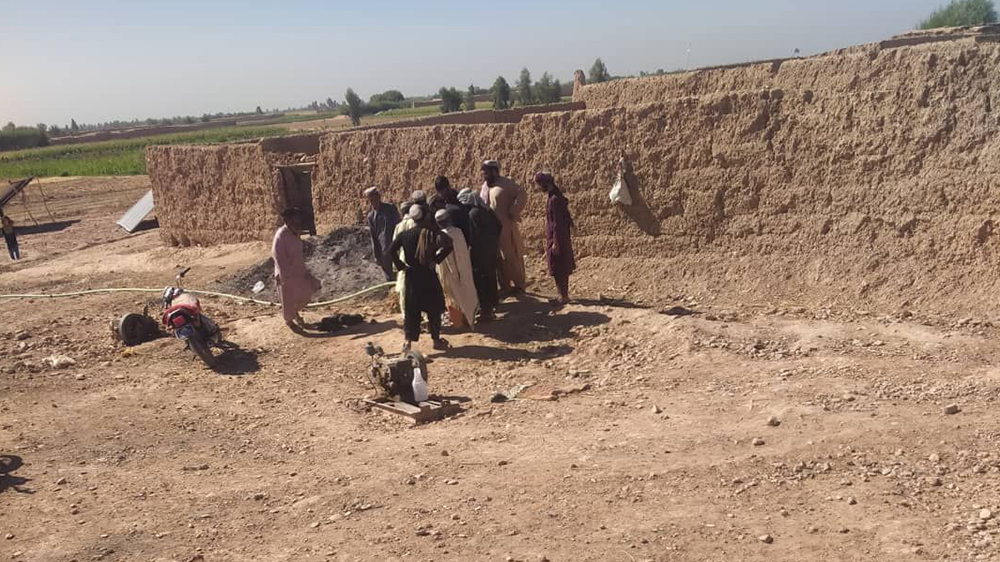 یک کودک دختر در هلمند داخل چاه آب سقوط کرد