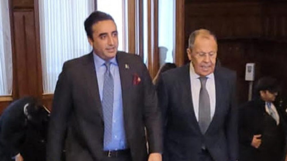 دیدار بوتو زرداری با سرگئی لاوروف