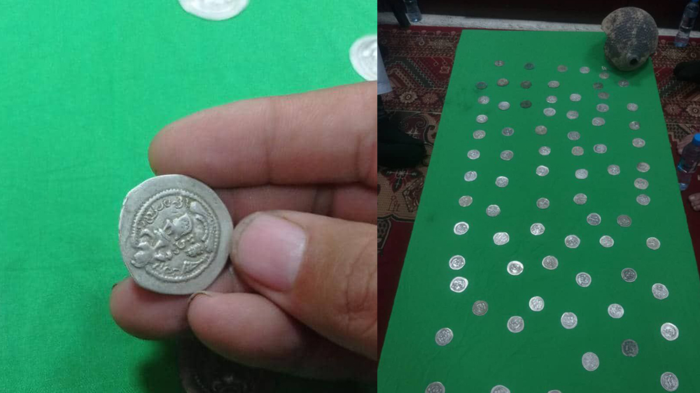 کشف 75 سکه و یک کوزه با قدامت «دوهزار ساله» در بغلان