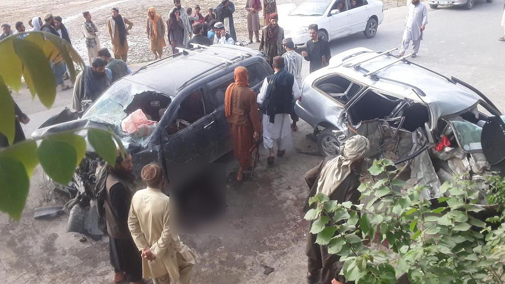 حادثه ترافیکی در بغلان